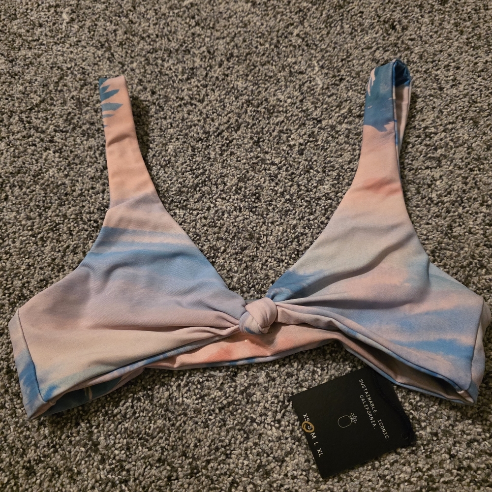 NWT Skatie Penny Caribbean Bikini Top